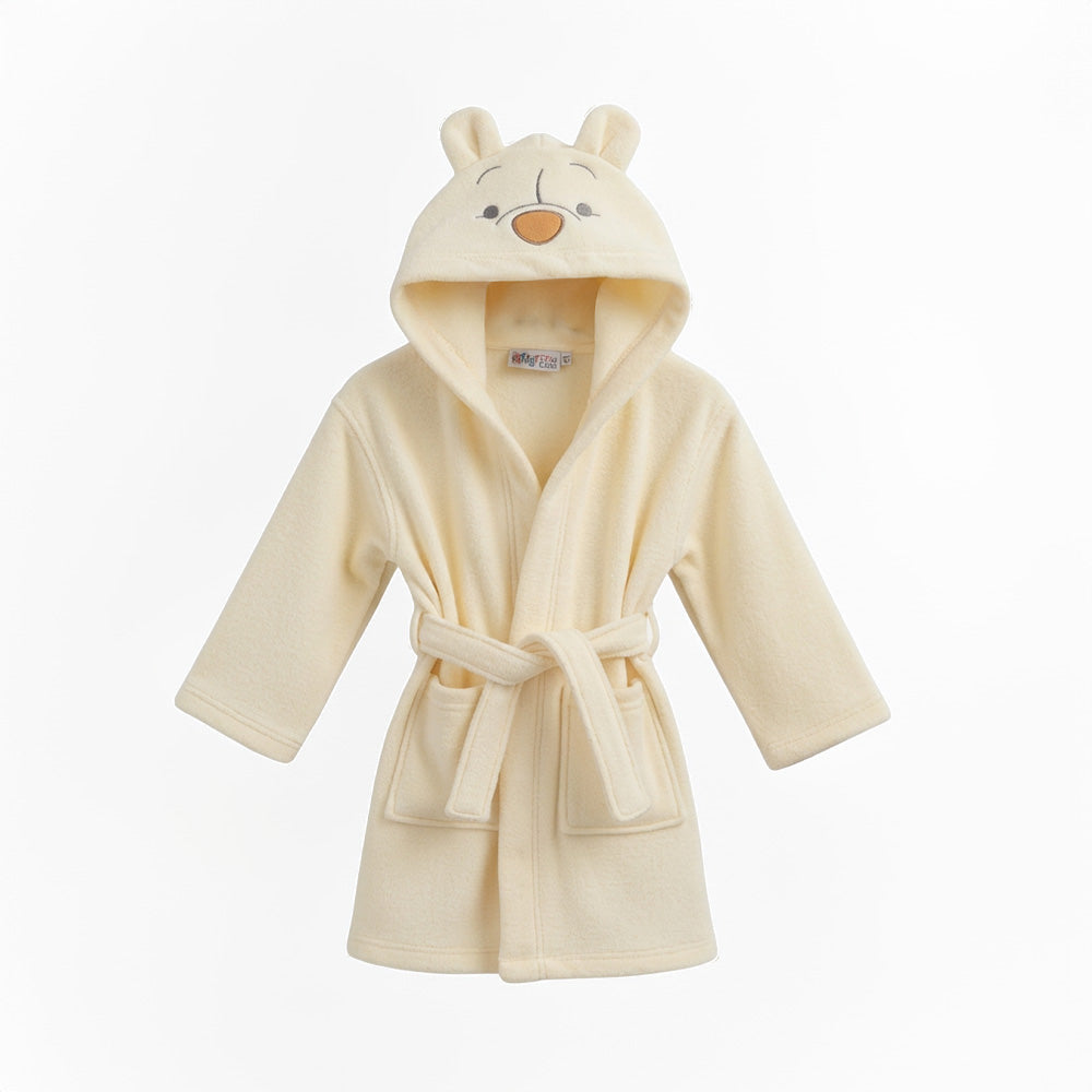 Детски халат Teddy Bear Cream за момиче
