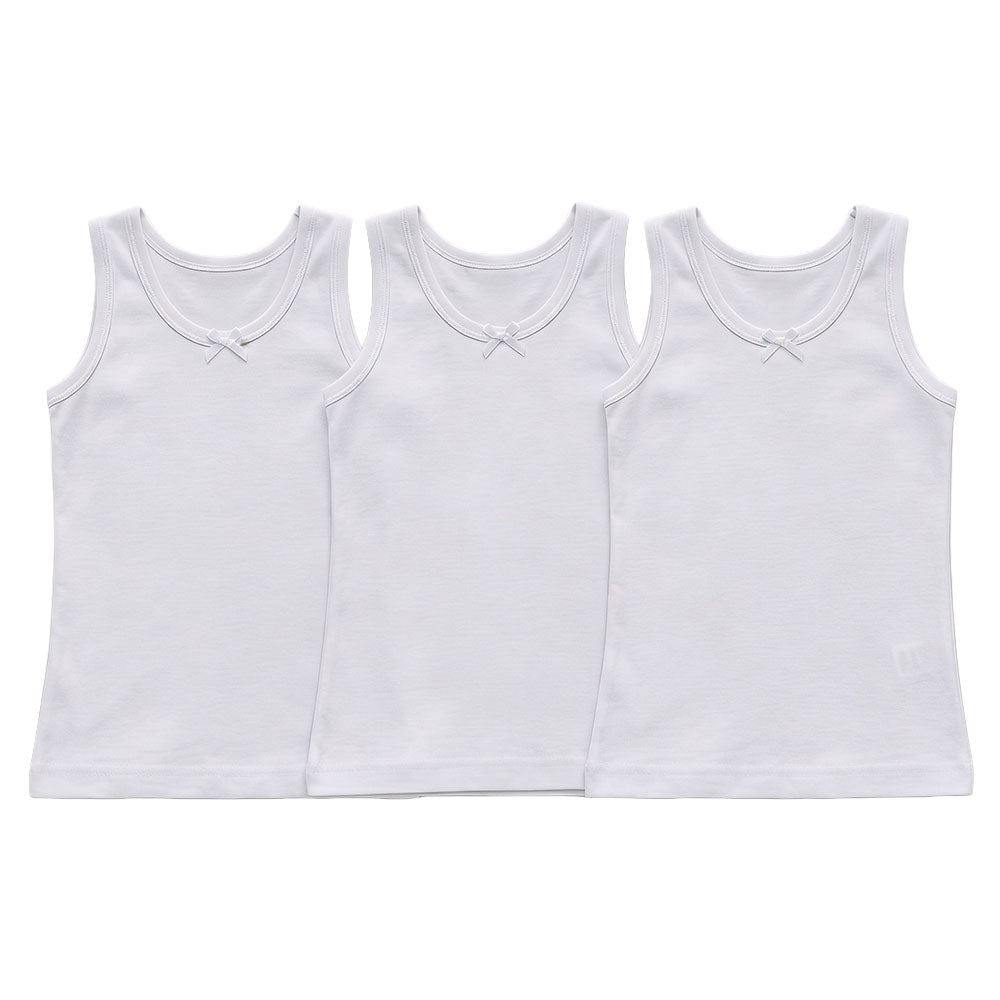 Комплект детски потници за момиче White