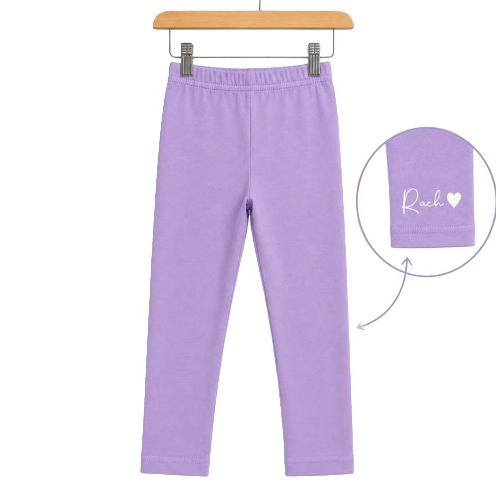Детски дълъг клин за есента и пролетта Lavender за момиче в лилаво Rach | VIRAKIDS